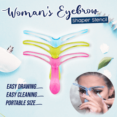 Eyebrow Stencils™: Brow Shaping Template